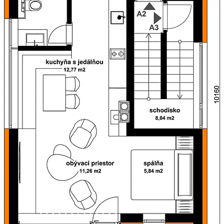 Appartement Rezidencia Hrabovo In-out